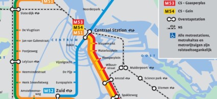 Metro de Ámsterdam: mapa, horarios e información útil